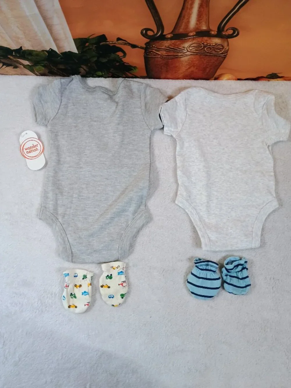 EUC Bundle-12pc Gymboree, Wonder Nation Sz 0-3M Mix & Match Outfits Essentials